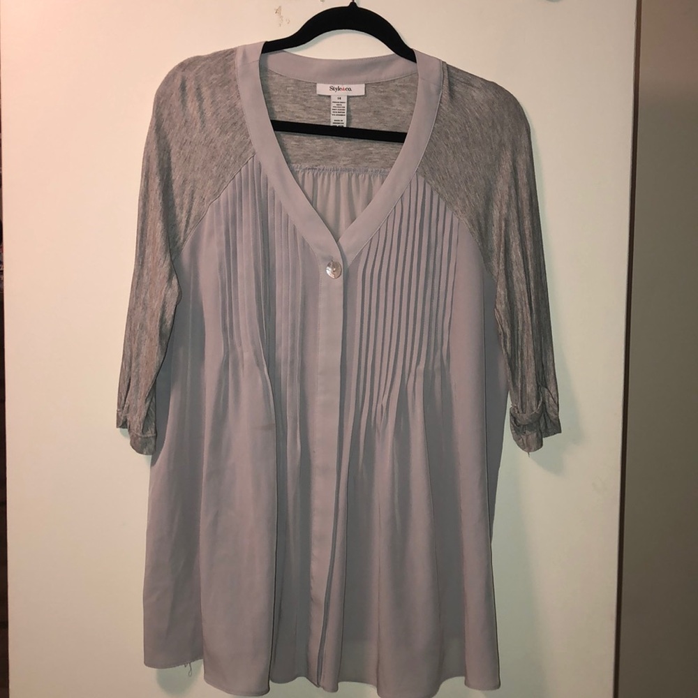 Women’s gray blouse